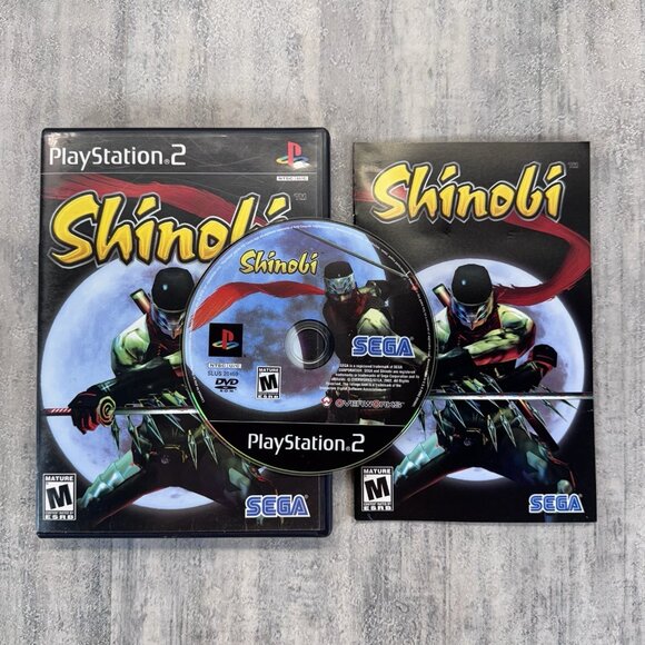 Shinobi PlayStation 2, 2002 PS2 Complete CIB Very Good - Picture 1 of 4